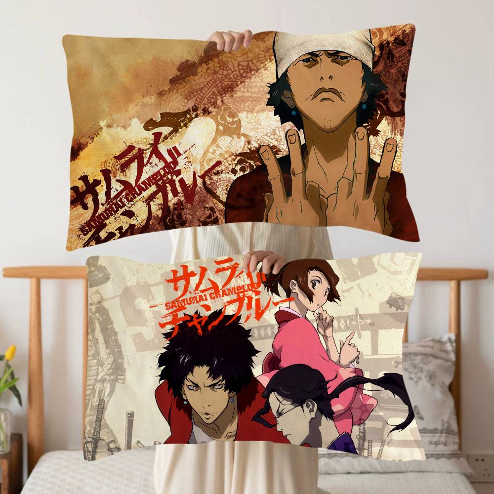 Home Textiles Towel Set - Наволочка-полотенце Adventure Anime Samurai Champloo для