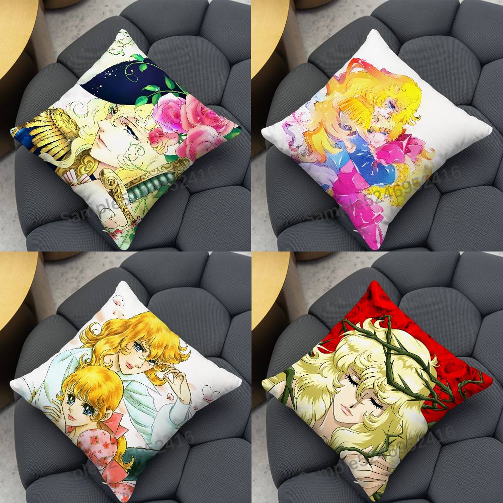 Versailles Home Textiles - Квадратная подушка-наволочка R-Rose Of Versailles для