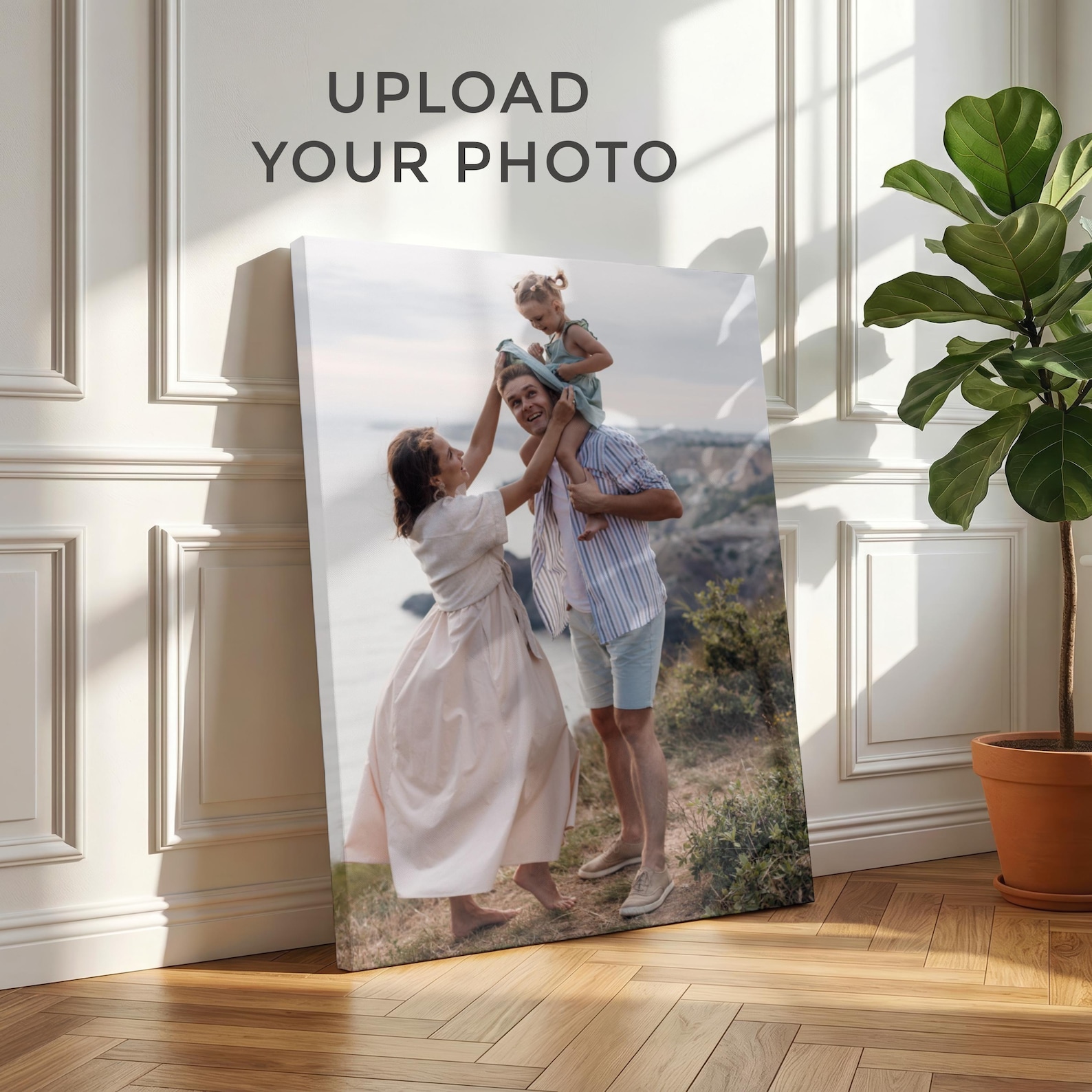 Home Textile - Персонализированный фотохолст, Настенный декор с семейным