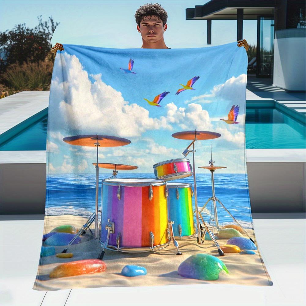 Home Textiles Towel Set - Яркий коврик из полиэфирного войлока с