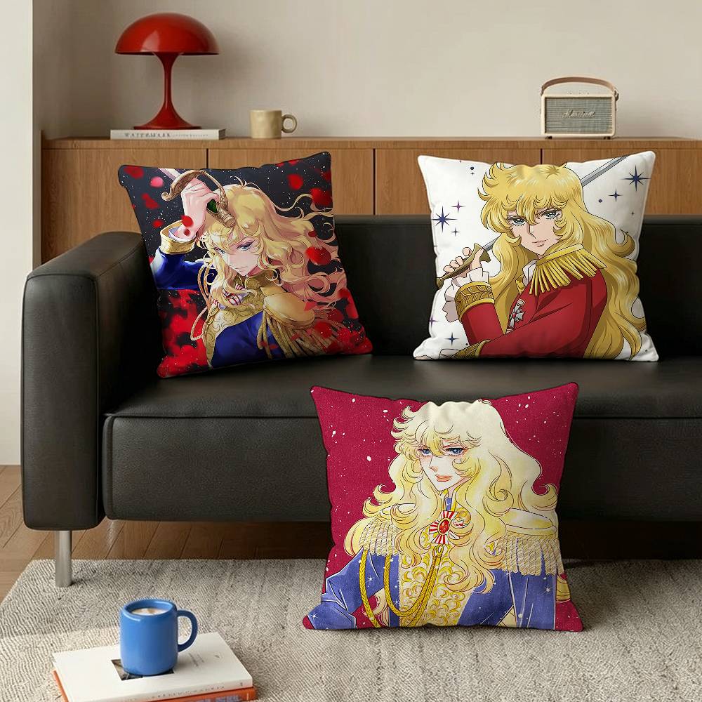 Versailles Home Textiles - Квадратная наволочка Lady Oscar Rose of