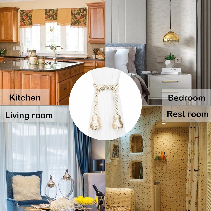2 шт. магнитные подхваты для ш – обзор и цена Xt Home Textiles