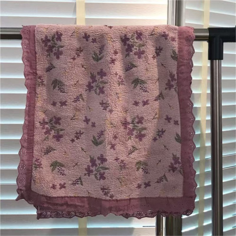 Полотенца для пары с кружевным – обзор и цена Home Textiles Towel Set