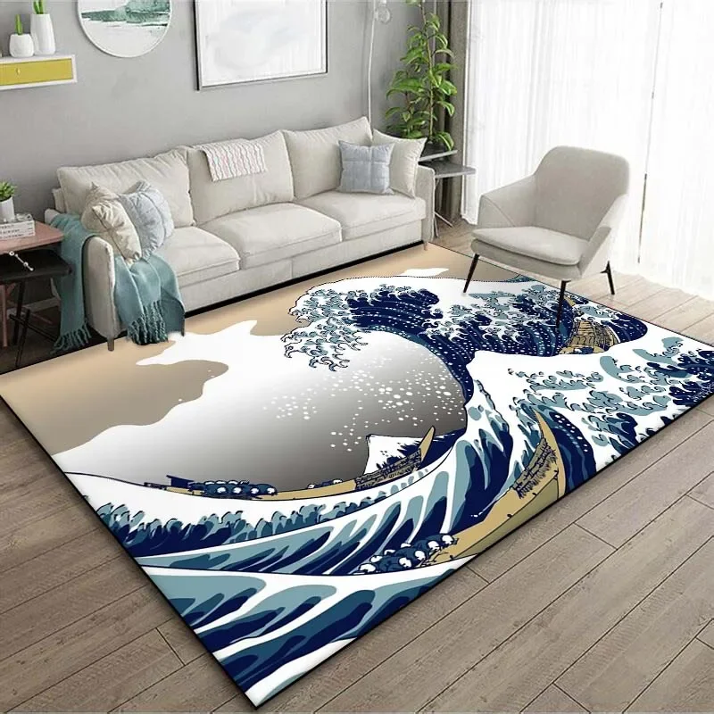 Японский художественный ковер  – обзор и цена Japanese Home Textiles