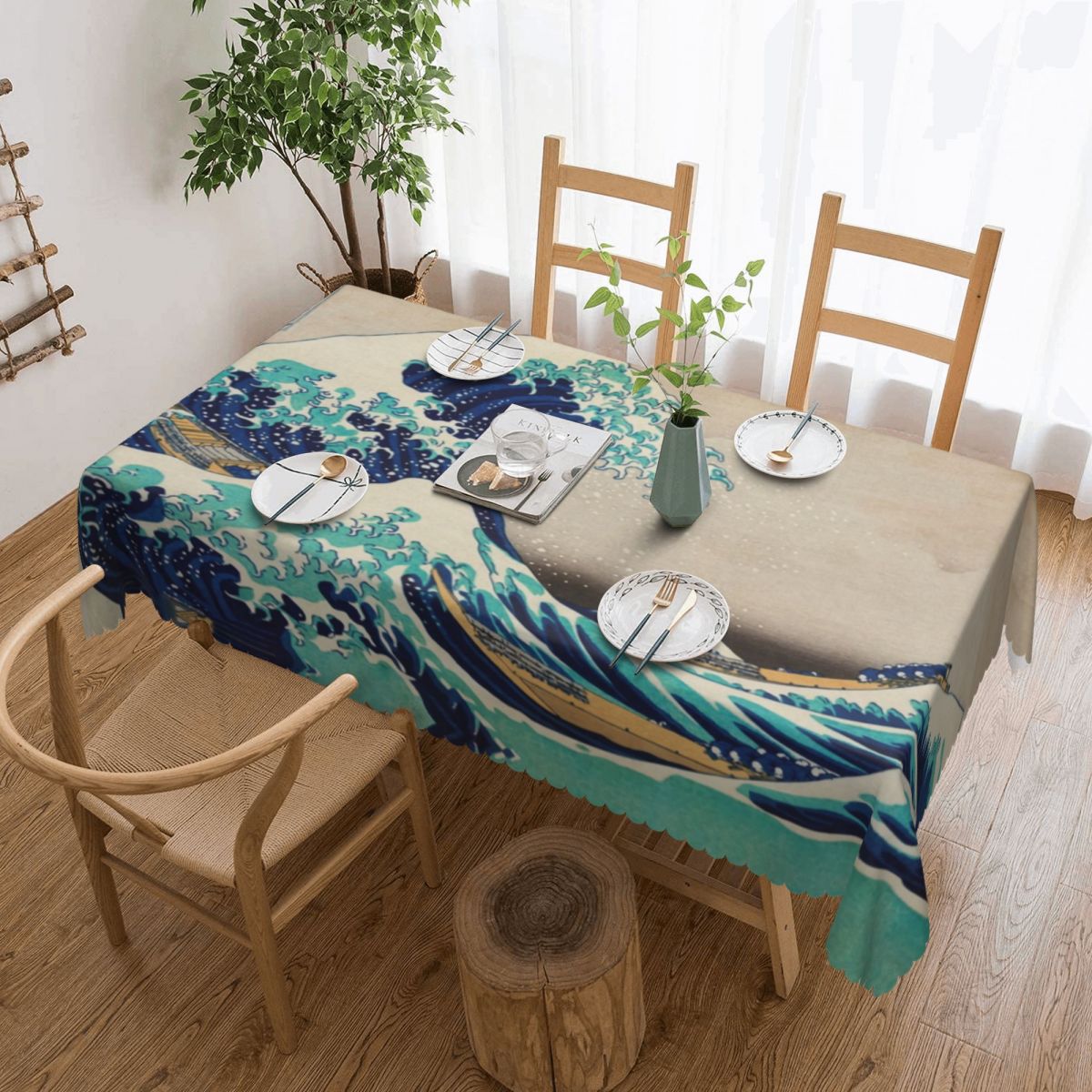Большая волна Off Kanagawa вин – обзор и цена Japanese Home Textiles
