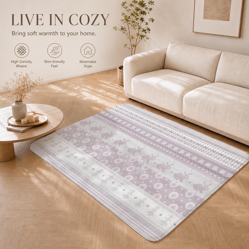 Зимний милый коврик в стиле Фэ – обзор и цена Home Textiles Fair